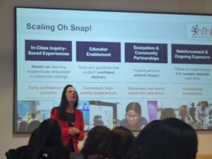 Alicia Dietsch presenting to INLV